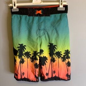 Boys Cat & Jack Board Shorts, good condition, size Large (12-14)